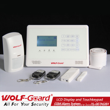 Commercial Industrial Intruder Alarms Protection with Menu Programming
